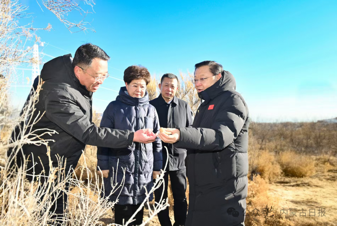 王伟中在阿拉善盟调研时强调 在保护生态环境中实现新发展 在高质量发展中加强生态环境保护